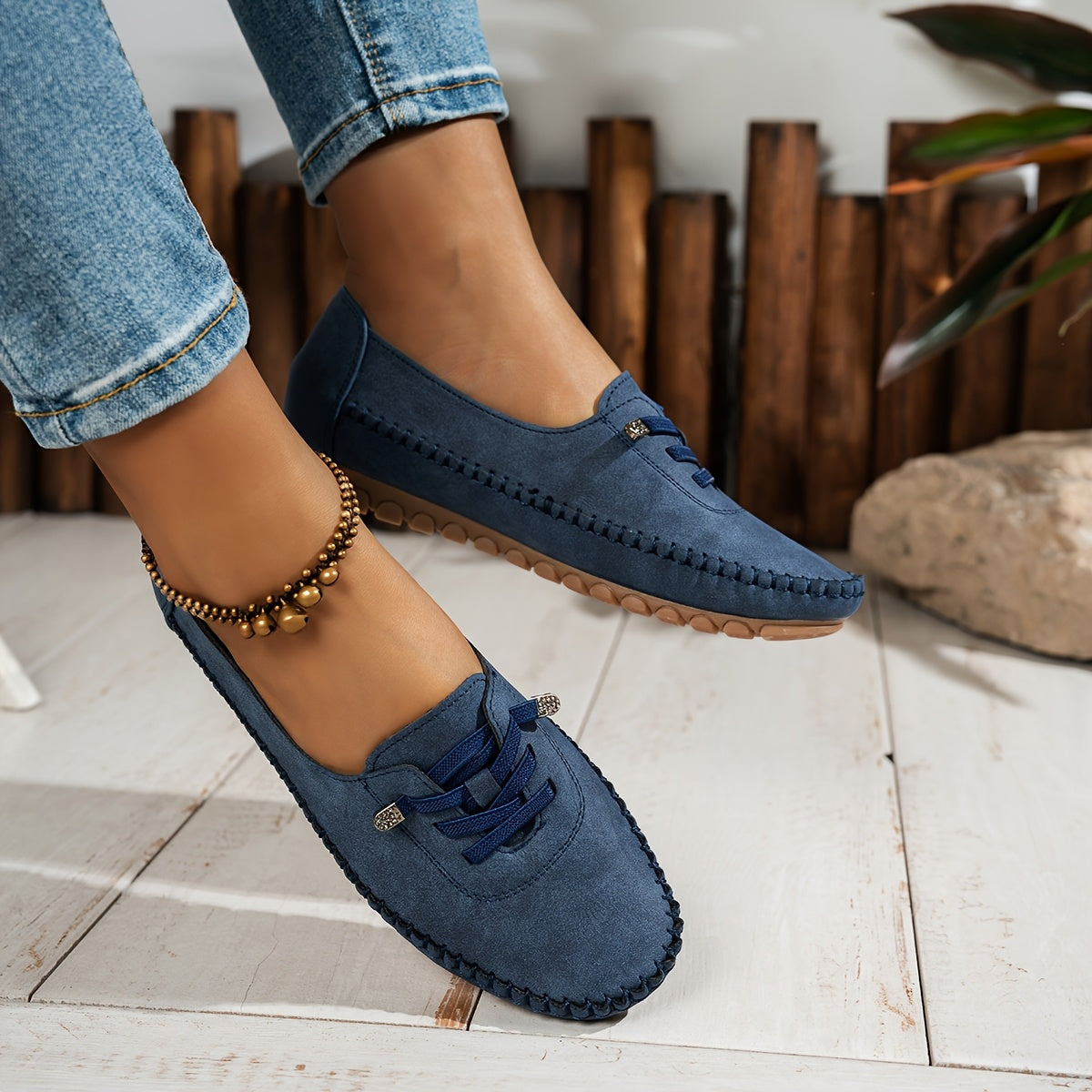 Marion – Mocassins souples à soutien intégral pour pieds sensibles