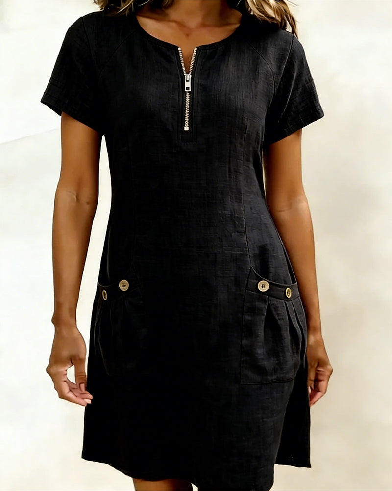 Lina – Elegant Midi Dress