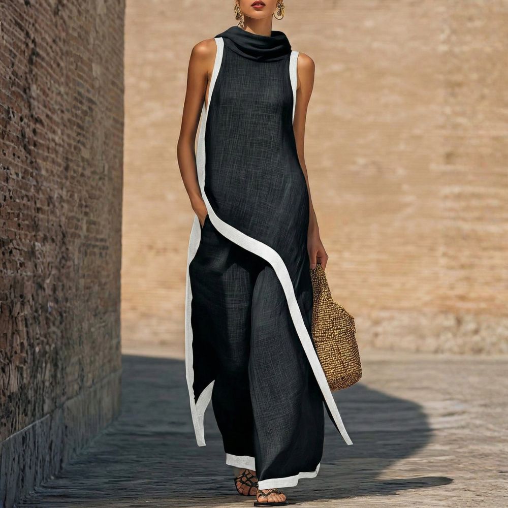 Sorenea - Robe Maxi en Lin