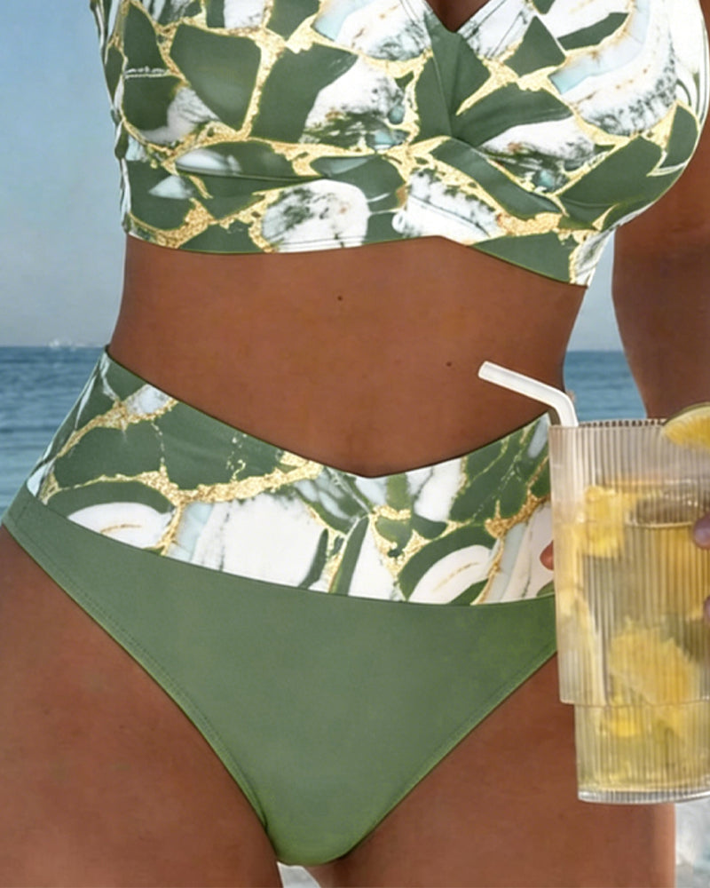Camille - Bikini Bretelle Découpe Créateur