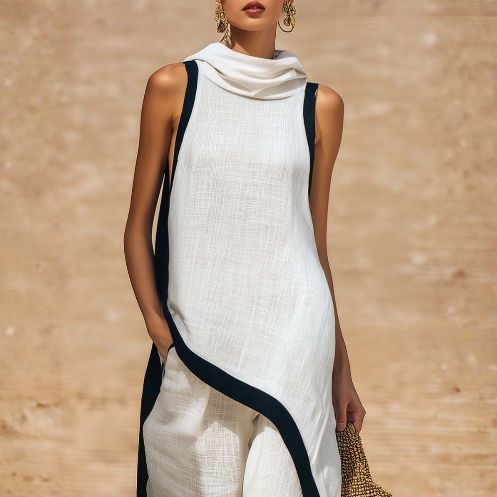Sorenea - Robe Maxi en Lin