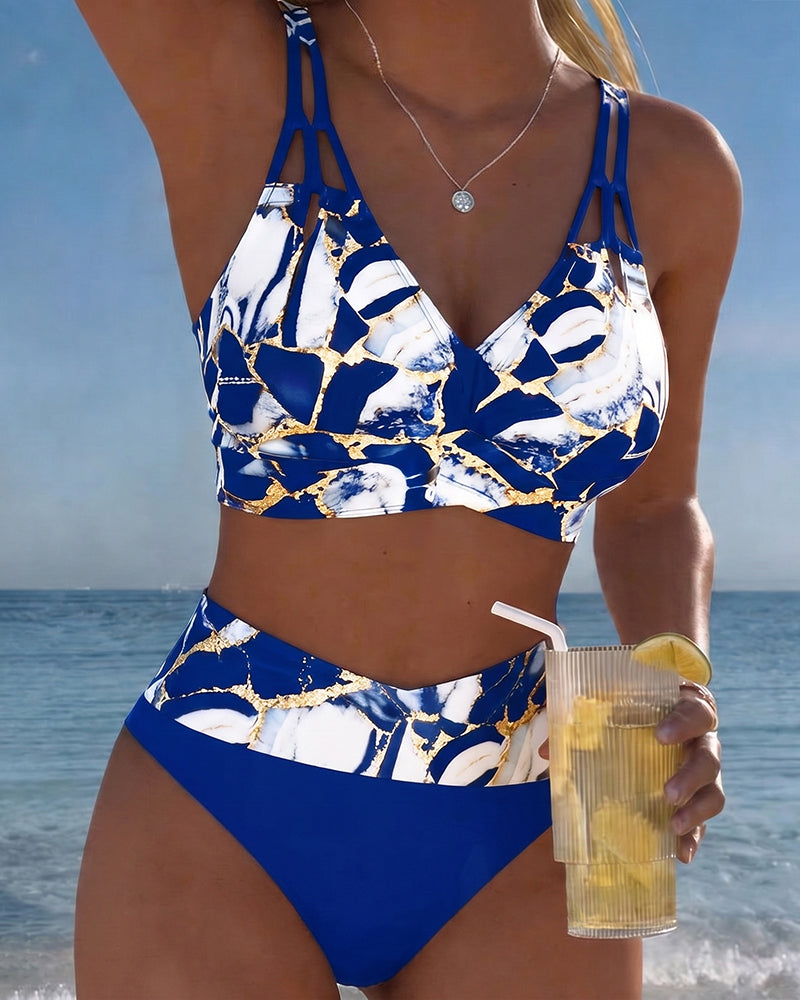 Camille - Bikini Bretelle Découpe Créateur