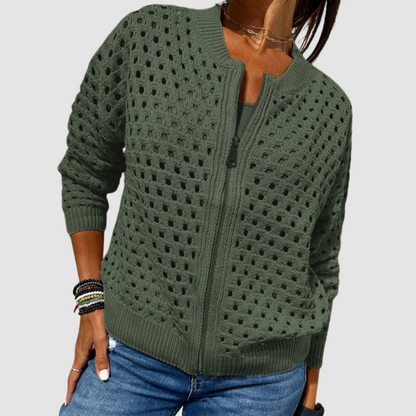 Constance - Cardigan en Maille Haut de Gamme