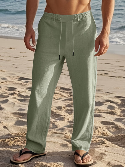 Hugo - Pantalon En Lin Pour Hommes