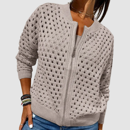 Constance - Cardigan en Maille Haut de Gamme