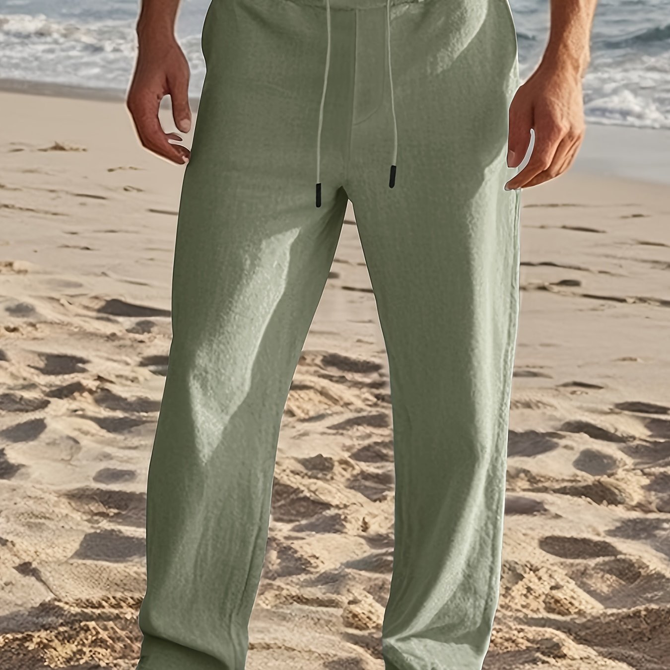 Hugo - Pantalon En Lin Pour Hommes