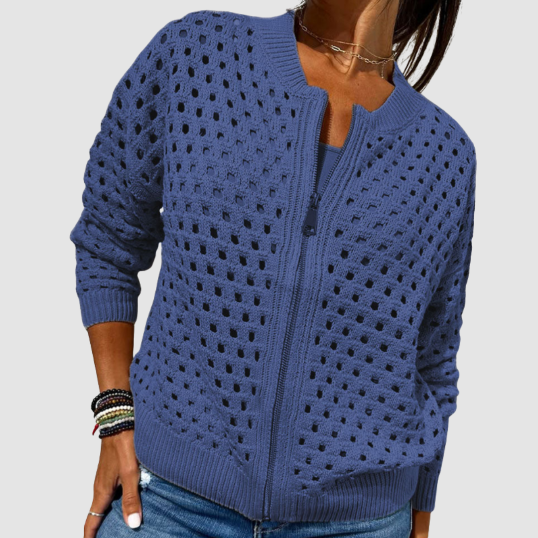 Constance - Cardigan en Maille Haut de Gamme