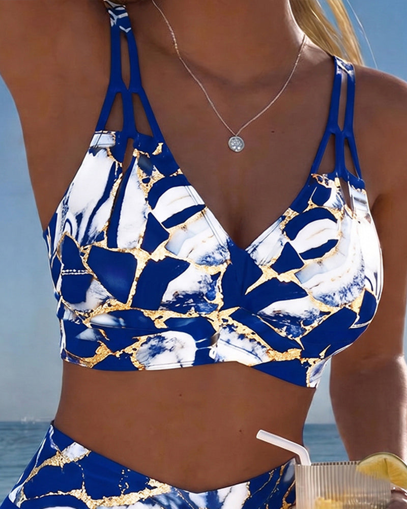 Camille - Bikini Bretelle Découpe Créateur