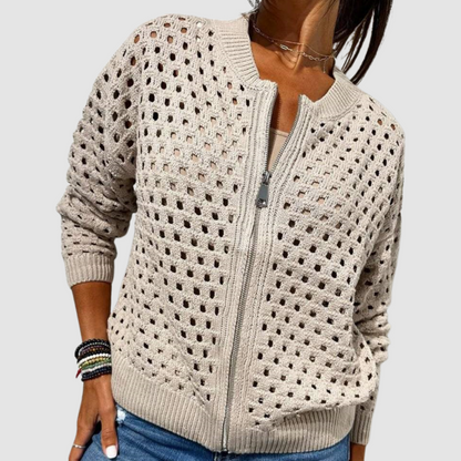 Constance - Cardigan en Maille Haut de Gamme