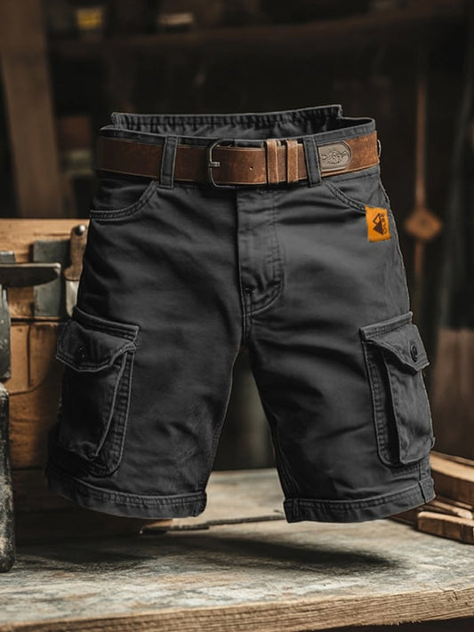 Marc - Short cargo rétro à poches multiples