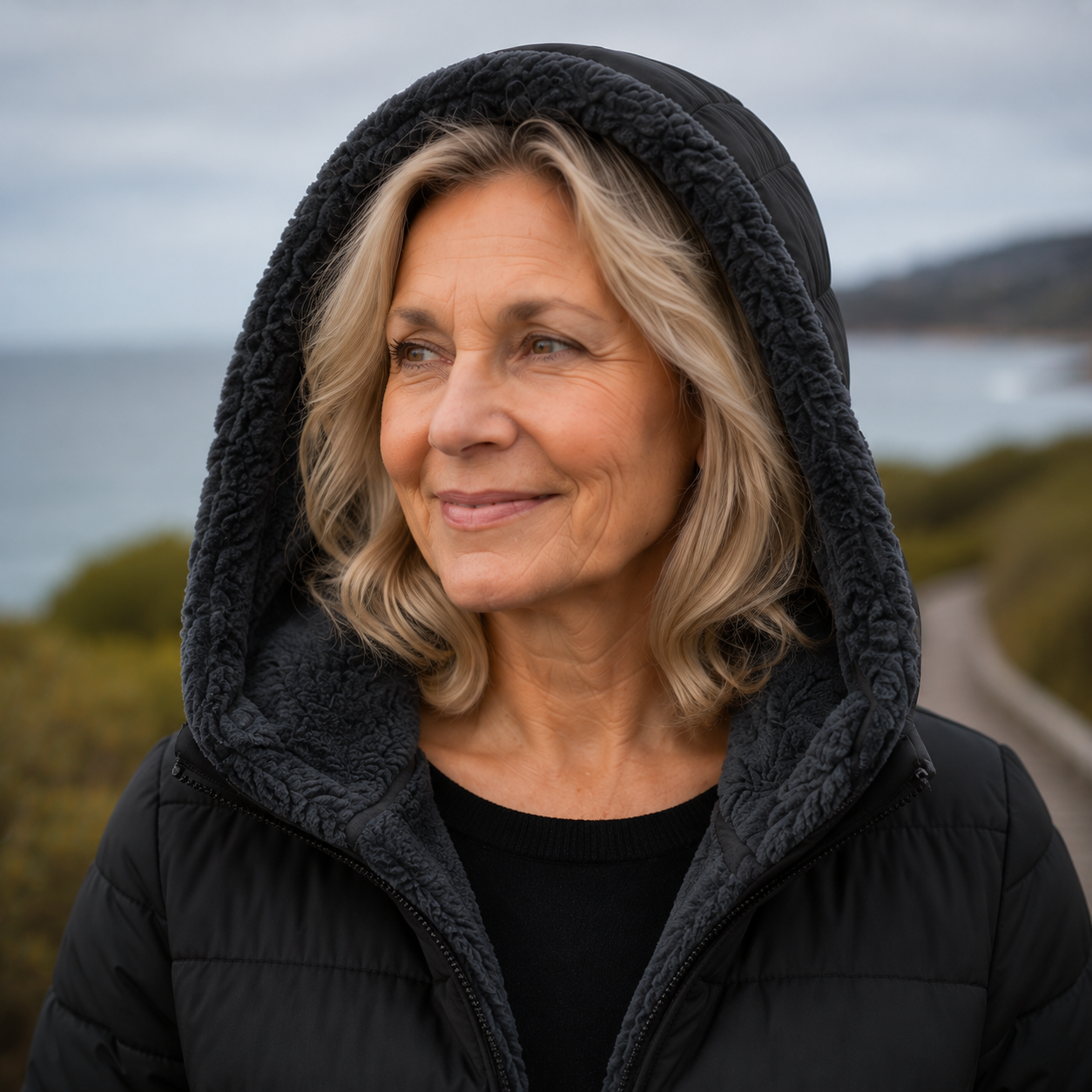 Jami - Quilted A-Line Winter Coat