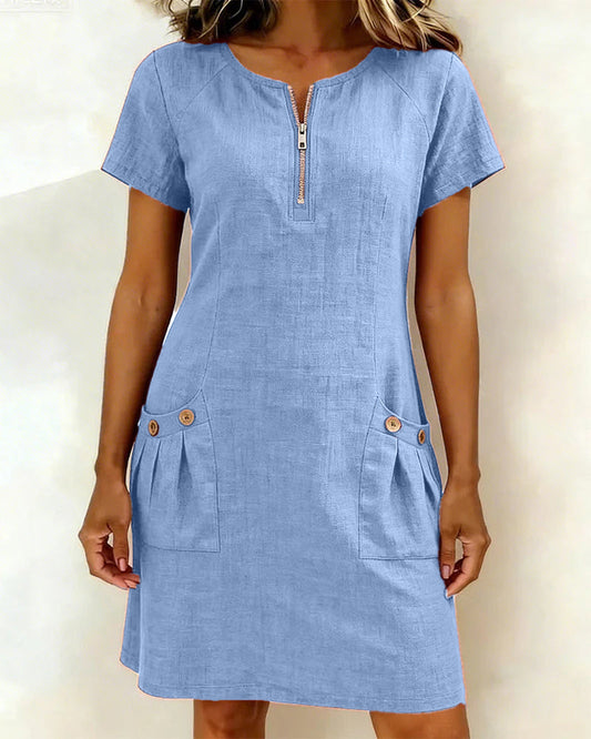 Lina – Elegant Midi Dress