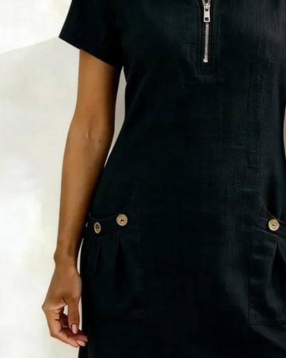 Lina – Elegant Midi Dress