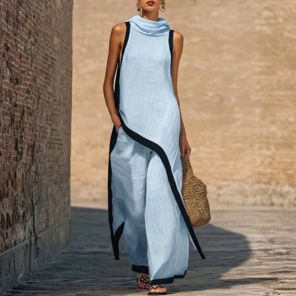Sorenea - Robe Maxi en Lin