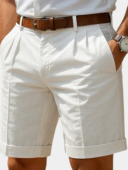 Benjamin - Short D'Été Plissé Pour Hommes
