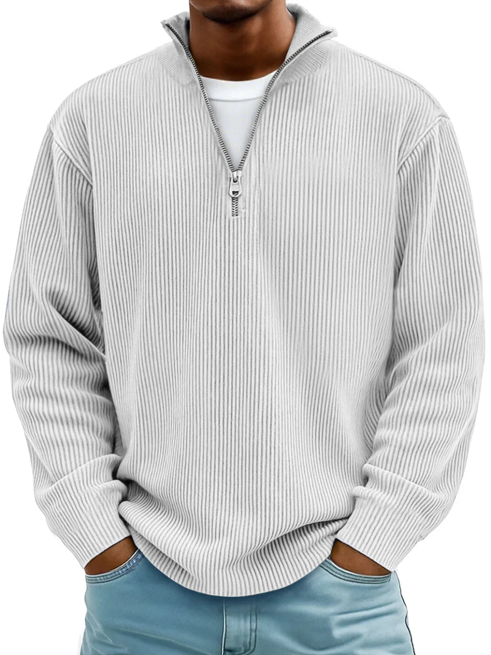 Rami - Half-zip Sweater