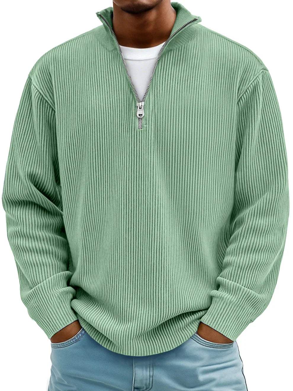 Rami - Half-zip Sweater