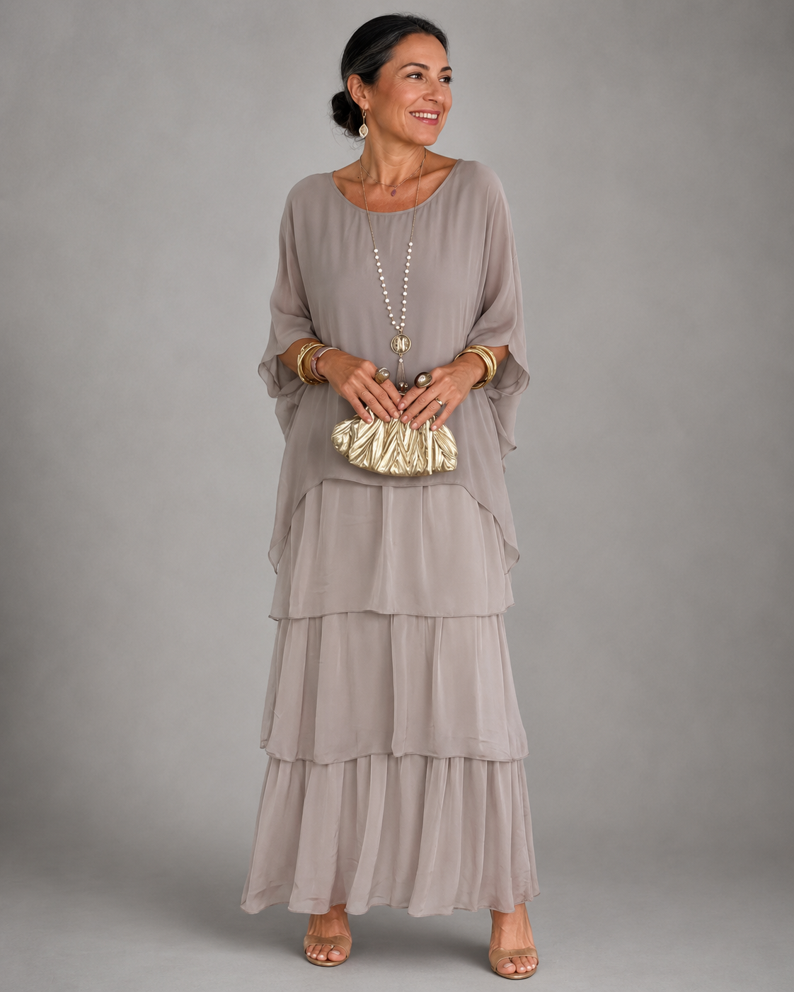 Lara - Elegant Flowing Maxi Dress