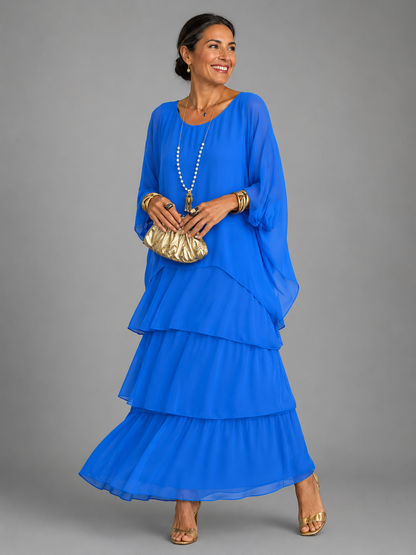Lara - Elegant Flowing Maxi Dress