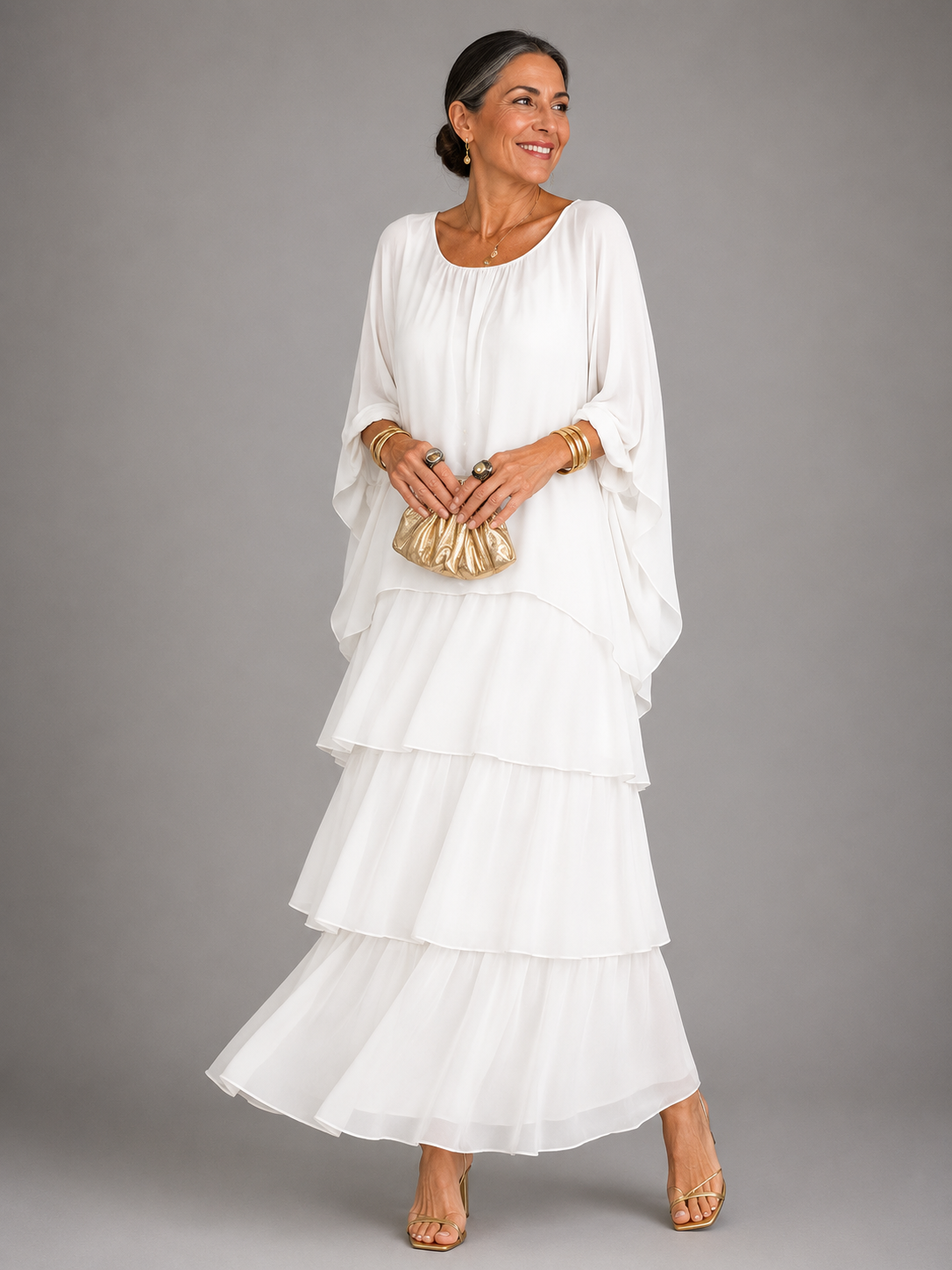 Lara - Elegant Flowing Maxi Dress