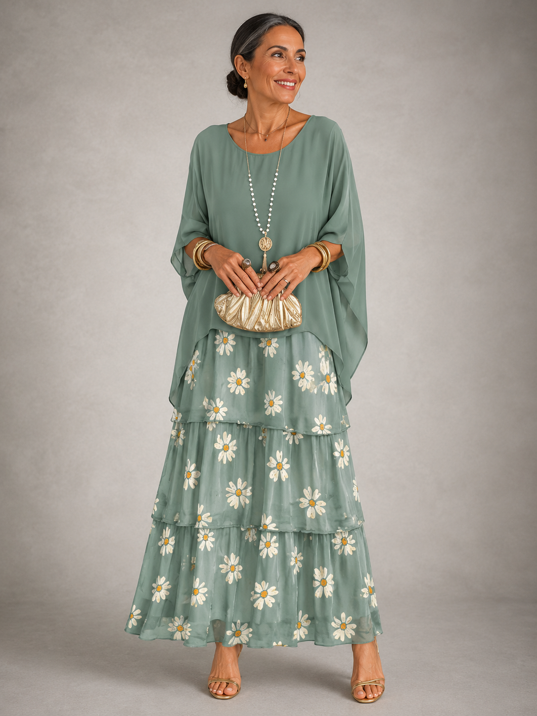 Lara - Elegant Flowing Maxi Dress