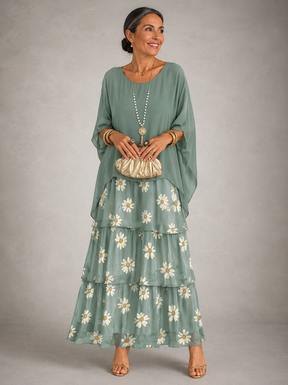 Lara - Elegant Flowing Maxi Dress