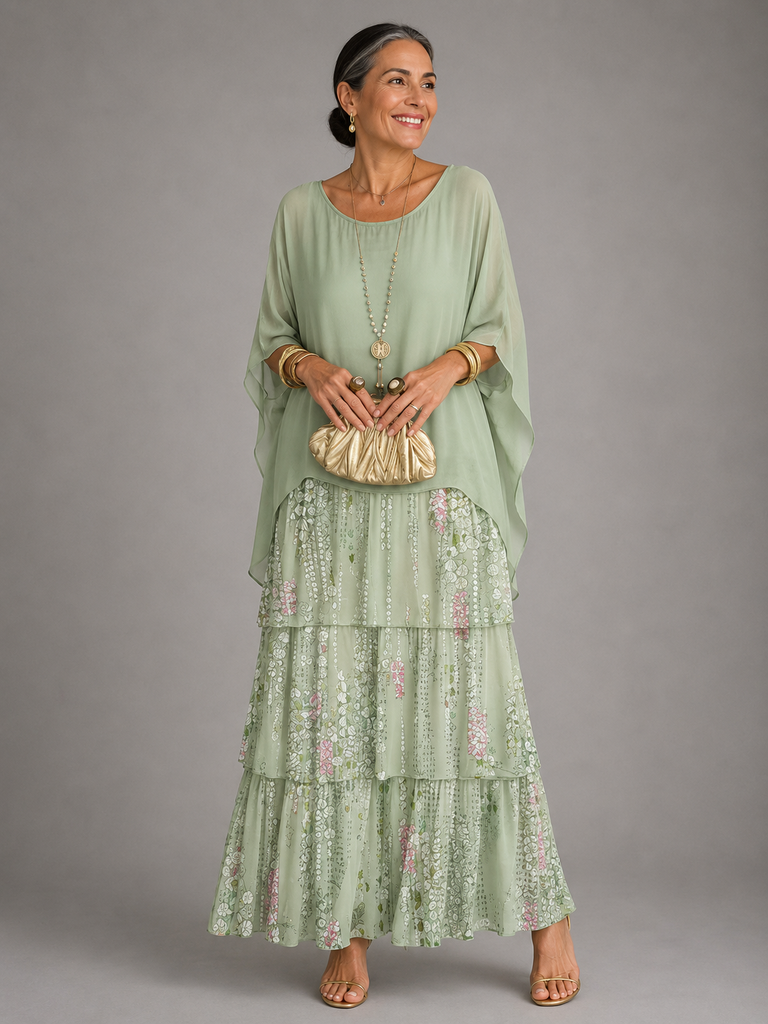 Lara - Elegant Flowing Maxi Dress