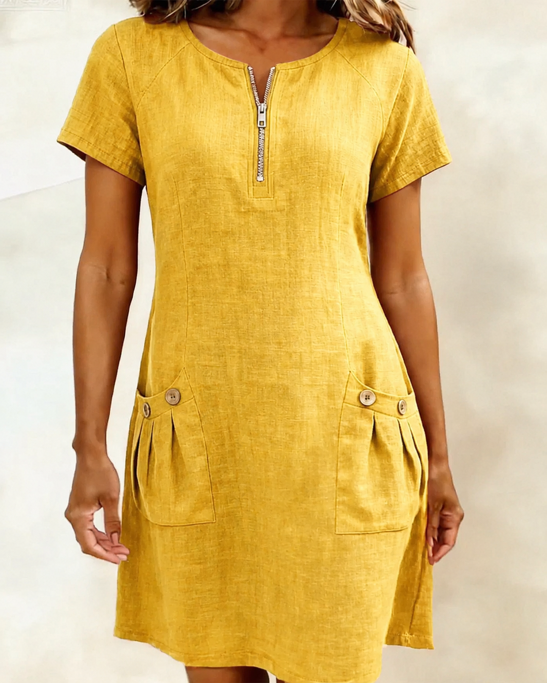 Lina – Elegant Midi Dress