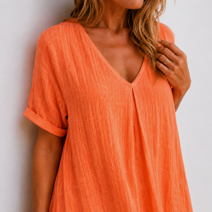 Jade - Robe longue fluide