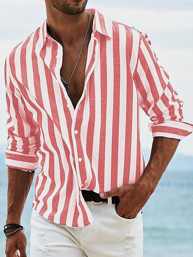 Michael - Chemise rayée Riviera