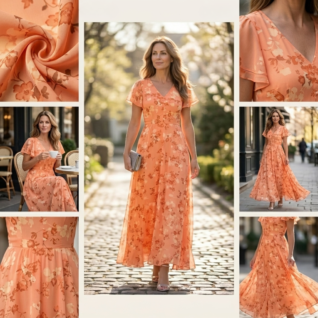 Audrey - Robe Maxi Luxe