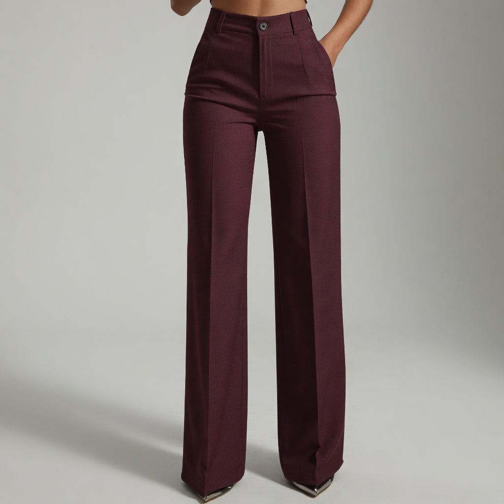 Iris - Pantalon Taille Haute