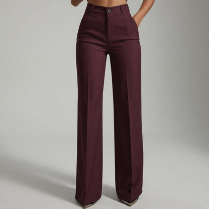 Iris - Pantalon Taille Haute