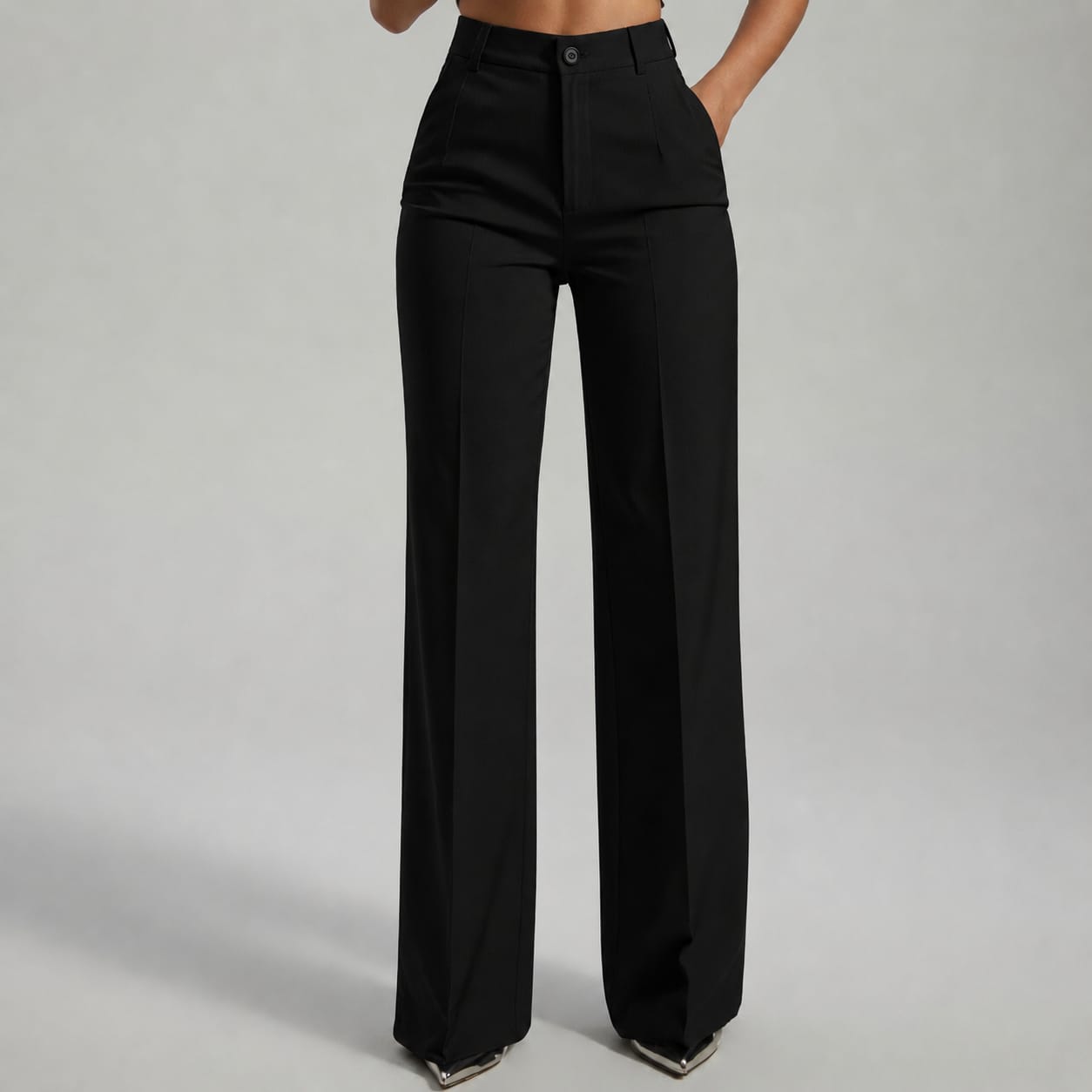 Iris - Pantalon Taille Haute