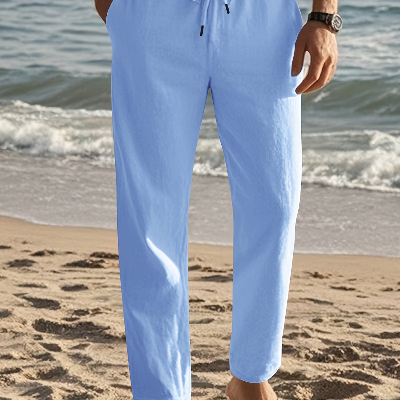 Hugo - Pantalon En Lin Pour Hommes