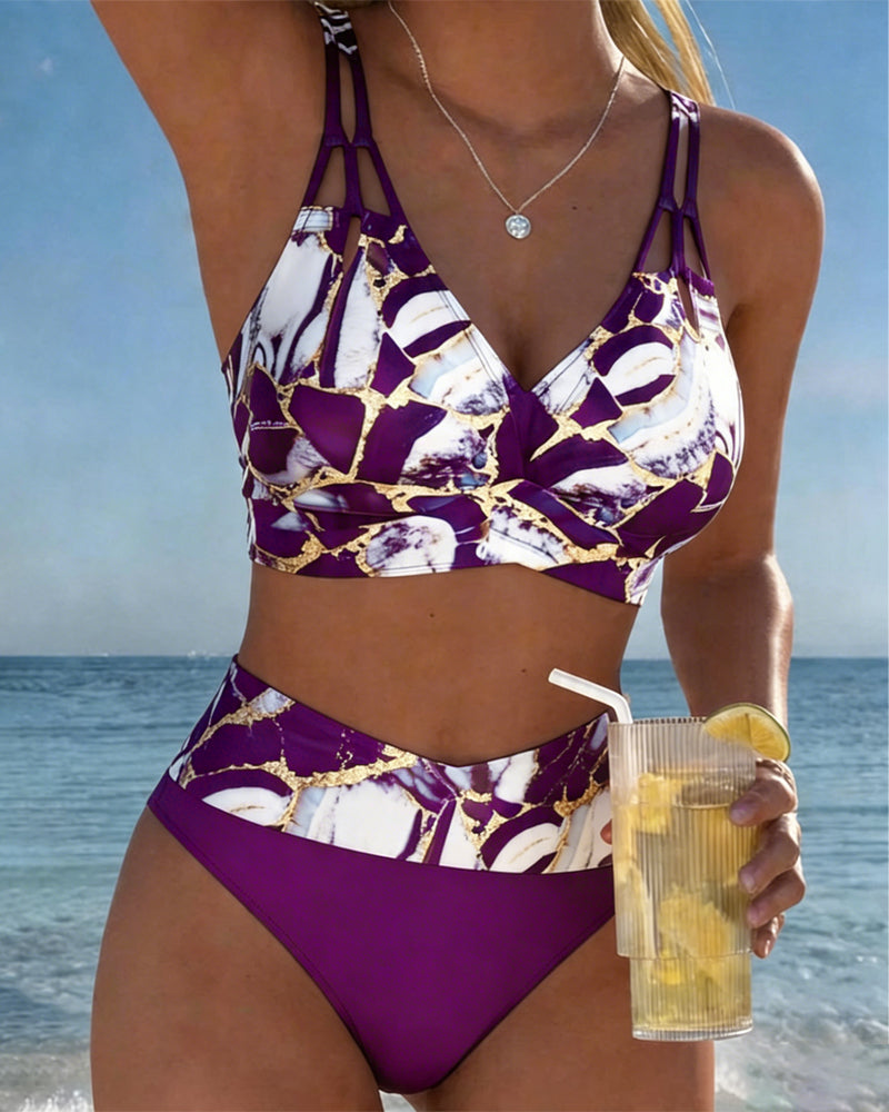 Camille - Bikini Bretelle Découpe Créateur