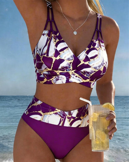 Camille - Bikini Bretelle Découpe Créateur