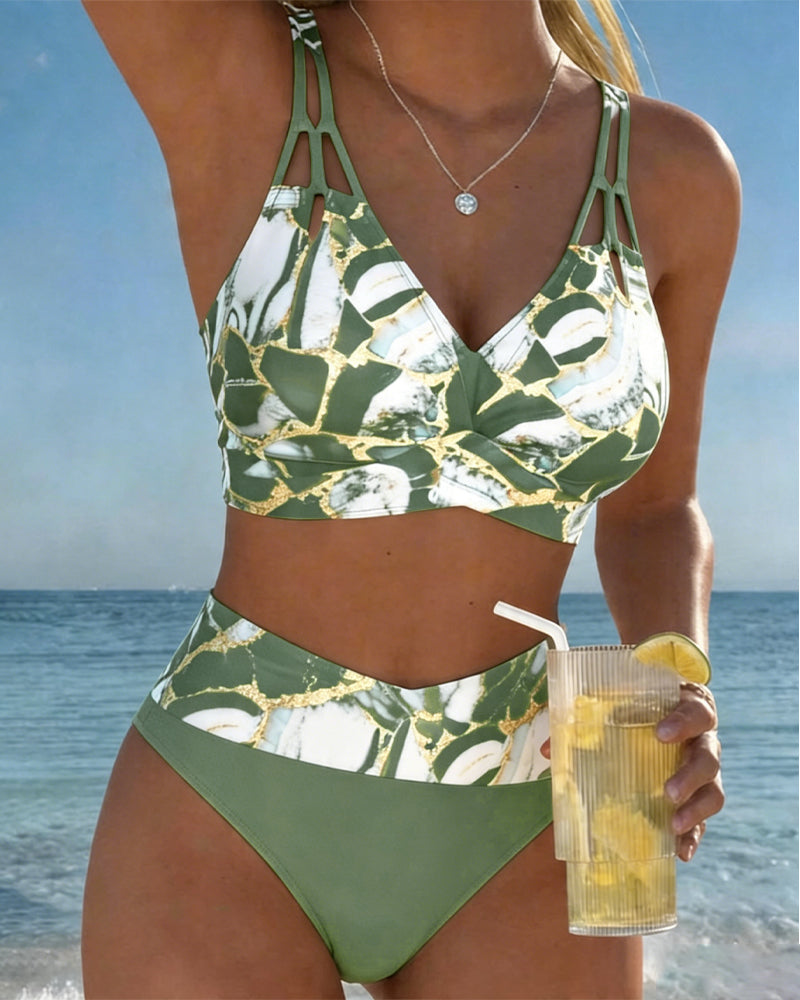 Camille - Bikini Bretelle Découpe Créateur