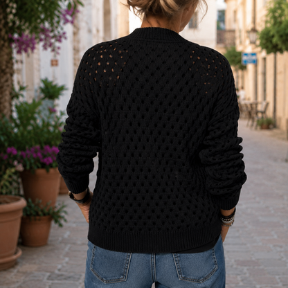 Constance - Cardigan en Maille Haut de Gamme