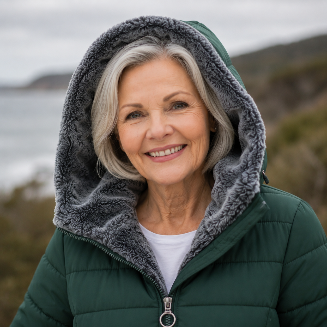 Jami - Quilted A-Line Winter Coat