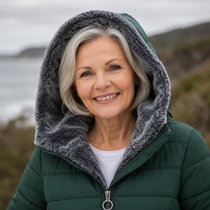Jami - Quilted A-Line Winter Coat
