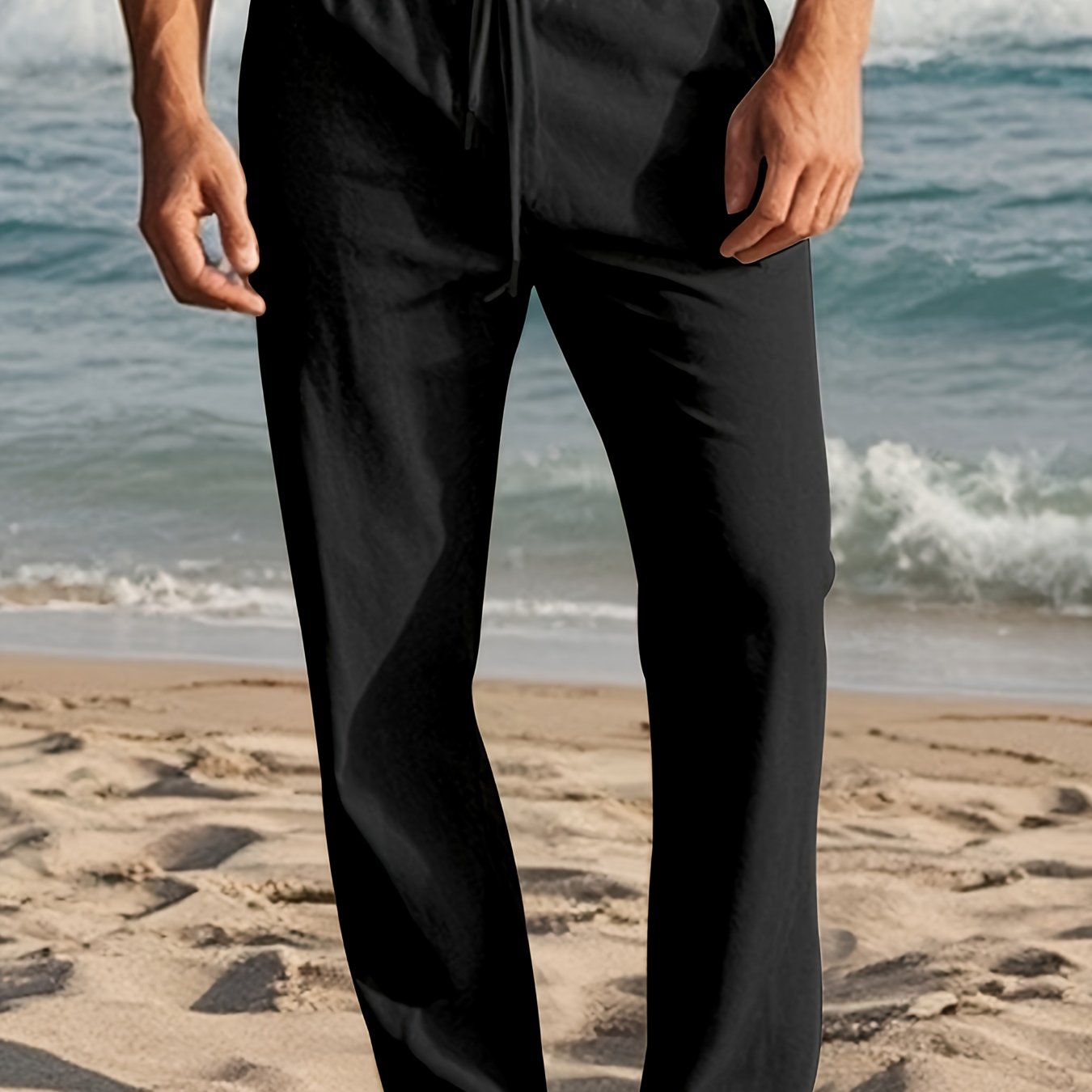 Hugo - Pantalon En Lin Pour Hommes