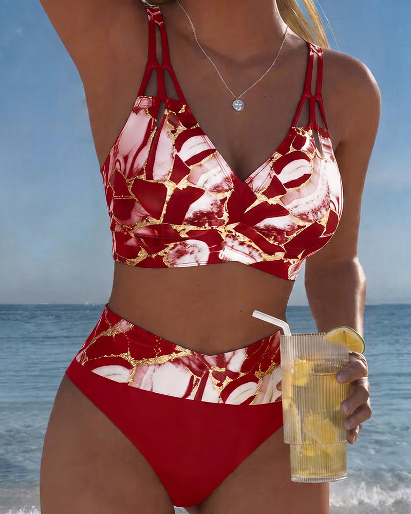 Camille - Bikini Bretelle Découpe Créateur