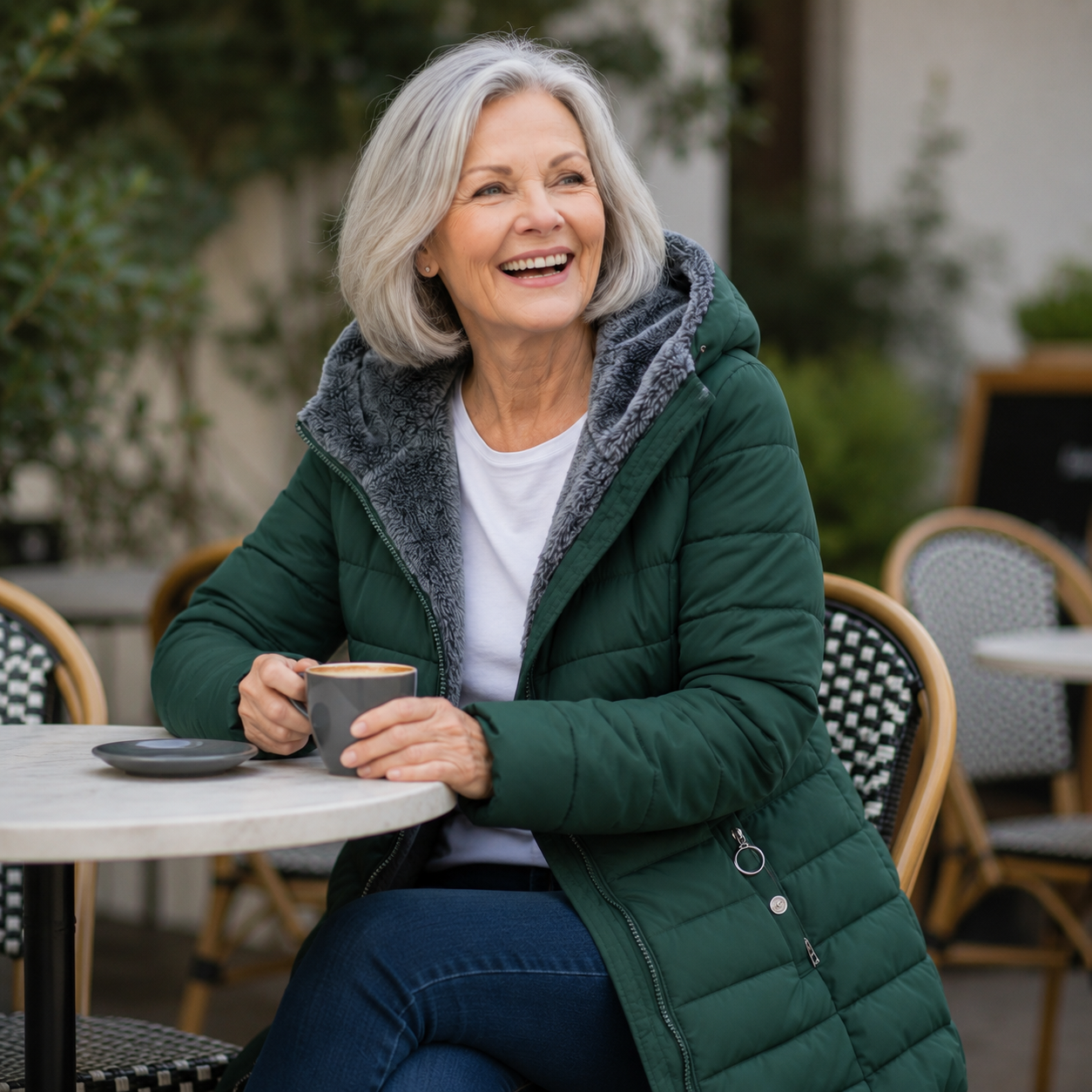 Jami - Quilted A-Line Winter Coat