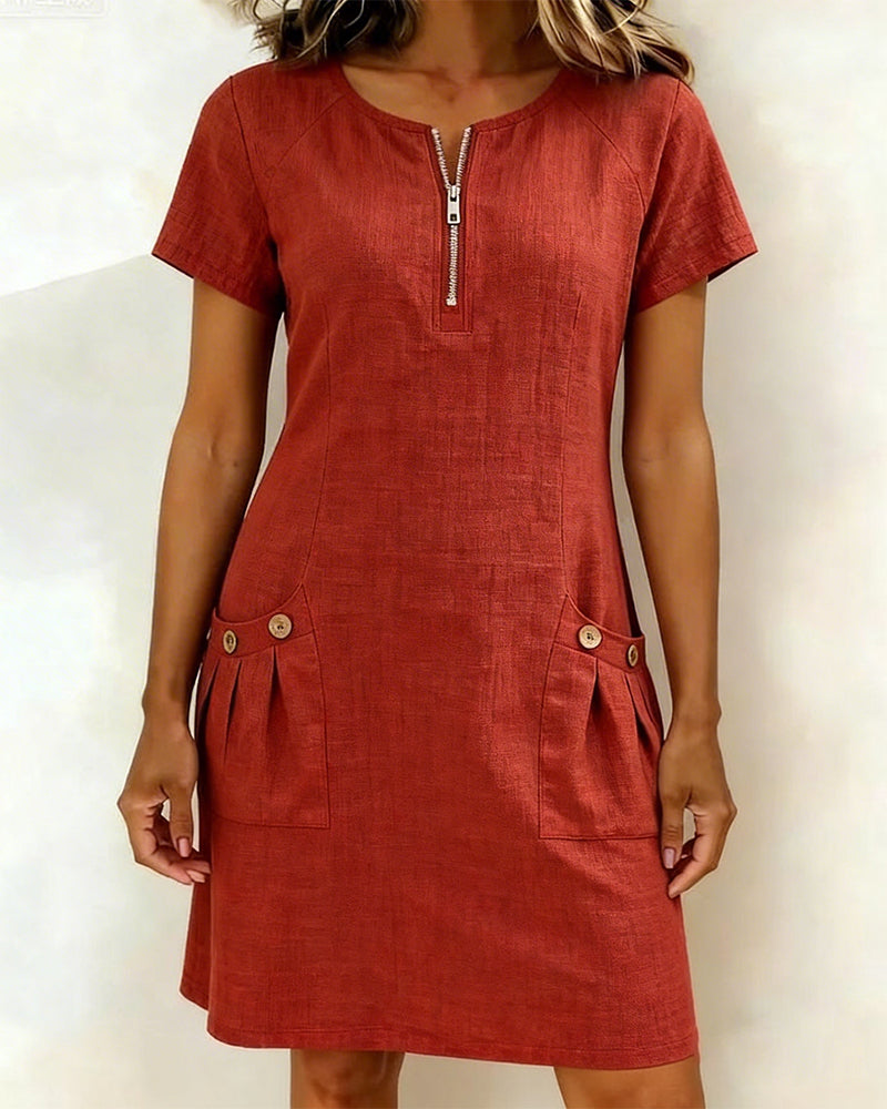 Lina – Elegant Midi Dress