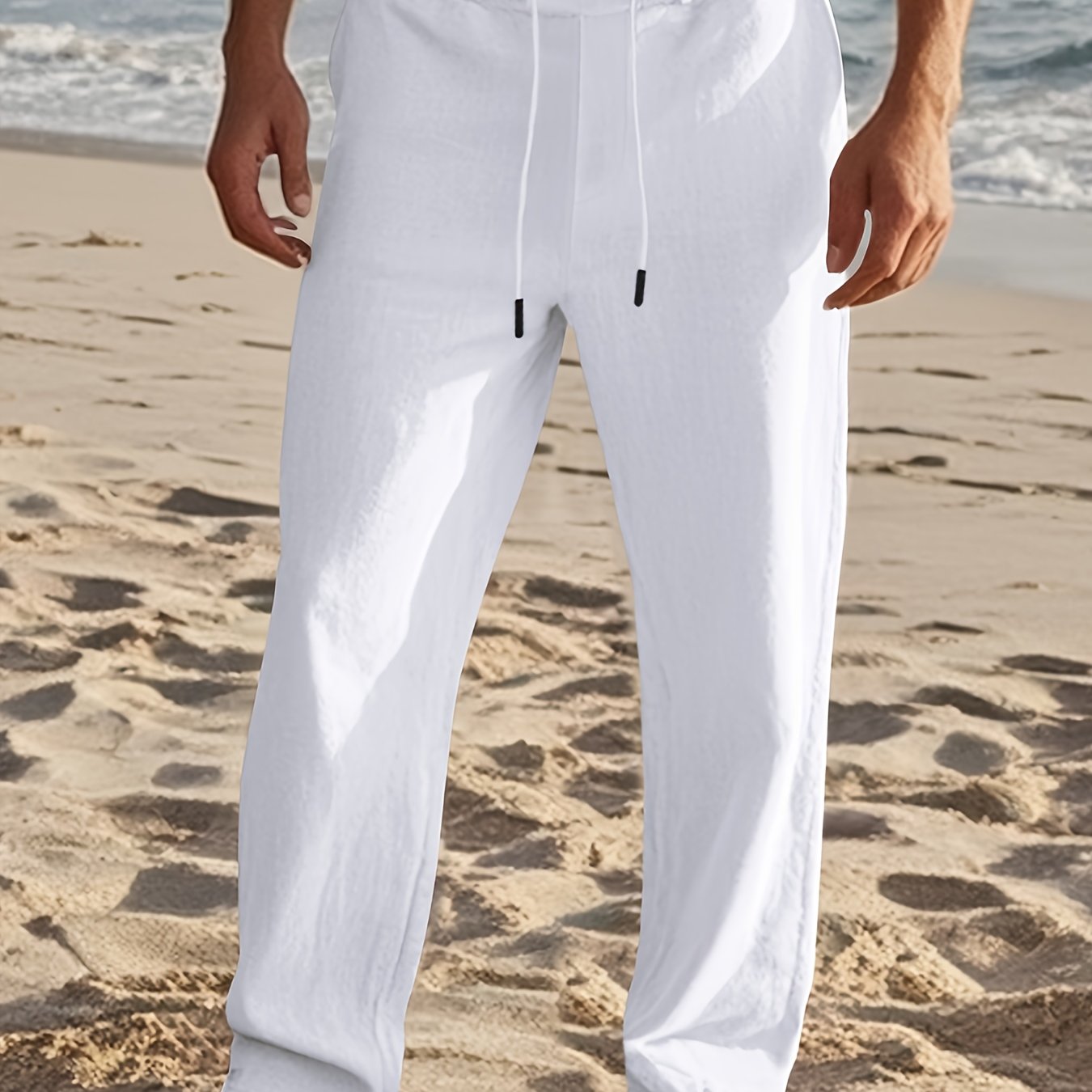 Hugo - Pantalon En Lin Pour Hommes