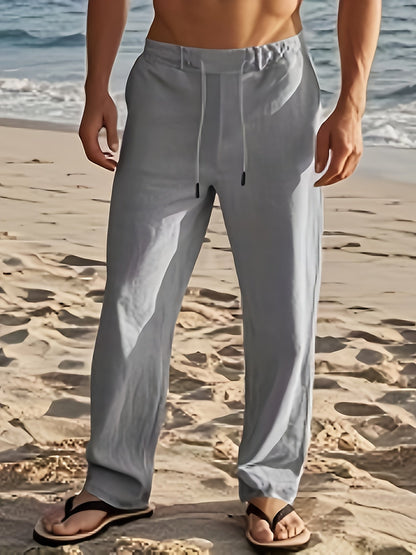Hugo - Pantalon En Lin Pour Hommes