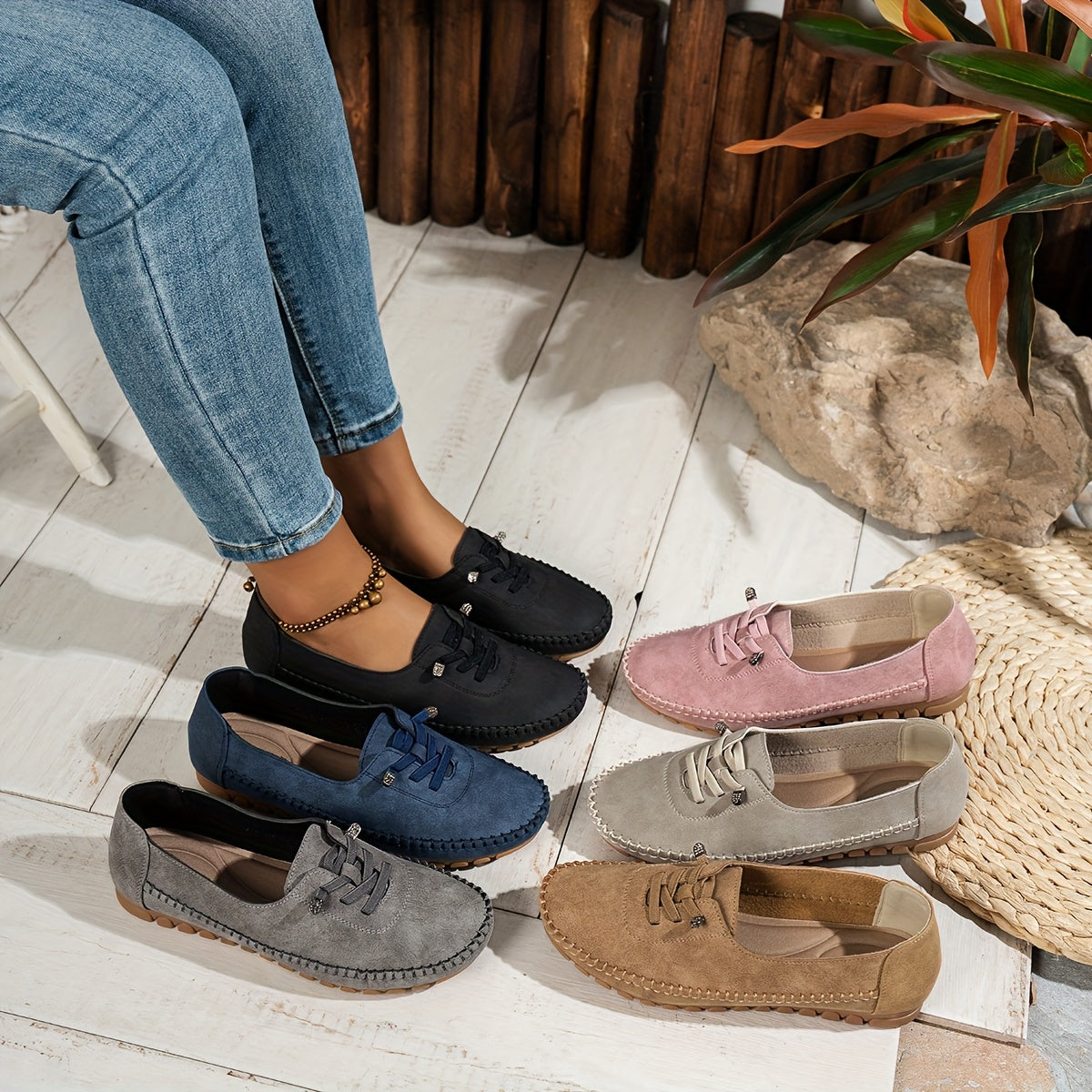 Marion – Mocassins souples à soutien intégral pour pieds sensibles