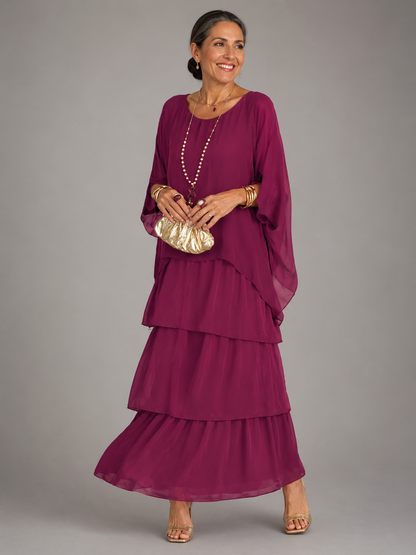 Lara - Elegant Flowing Maxi Dress