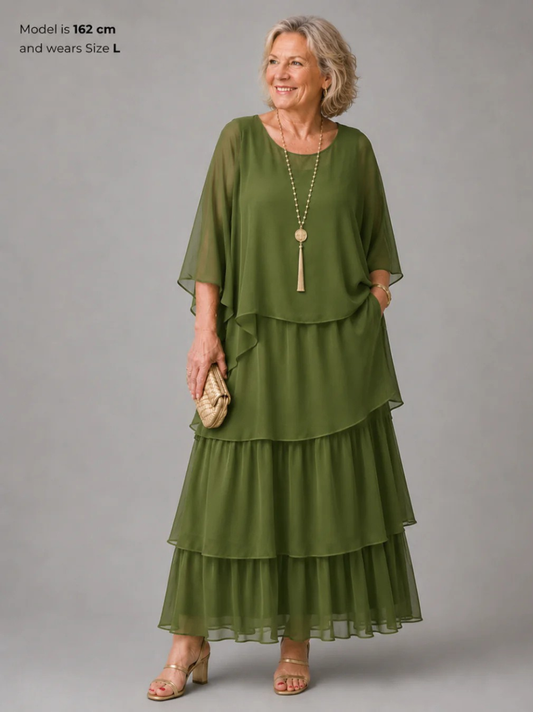Lara - Elegant Flowing Maxi Dress